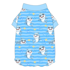 Little Wave Maker - Flutter Waist Tee
