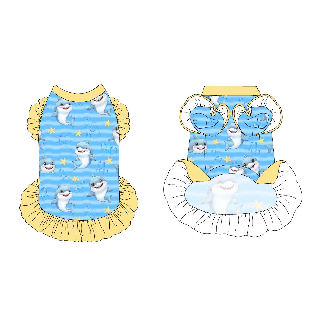 Little Wave Maker - La Petite Shimmy Dress