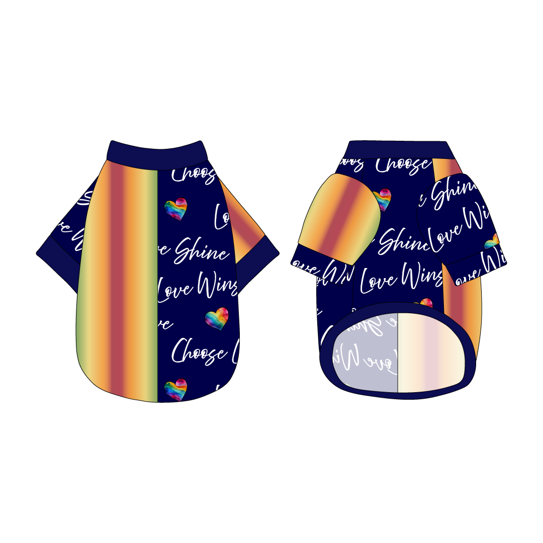 Love In Color - Love Out Loud - The 2N1 Tee