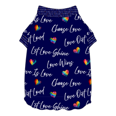Love In Color - Love Out Loud - Flutter Waist Tee