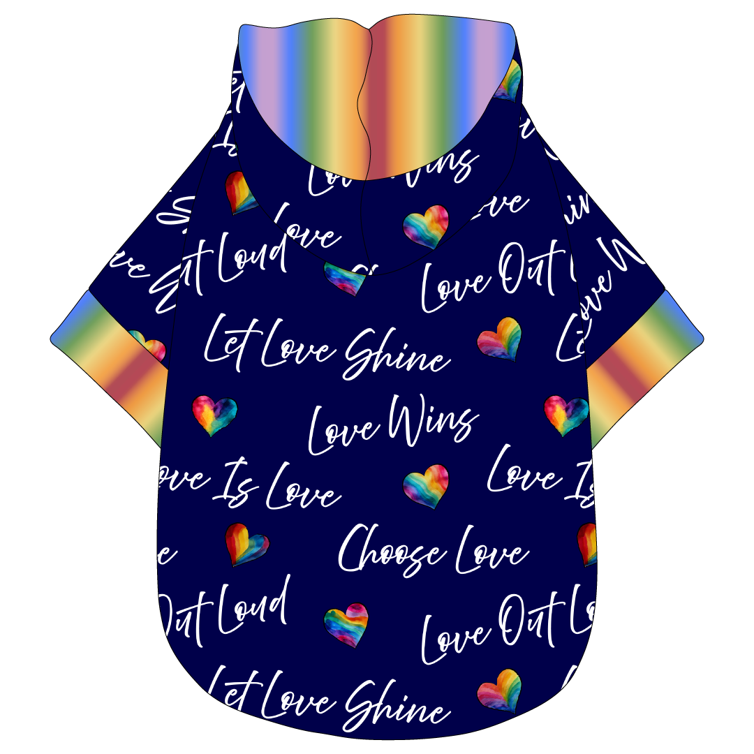 Love In Color - Love Out Loud - The Hoodie