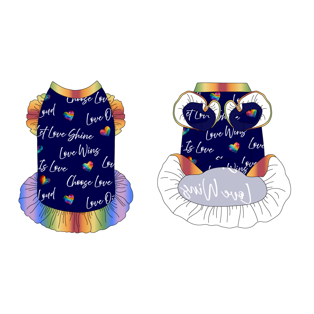 Love In Color - Love Out Loud - La Petite Shimmy Dress