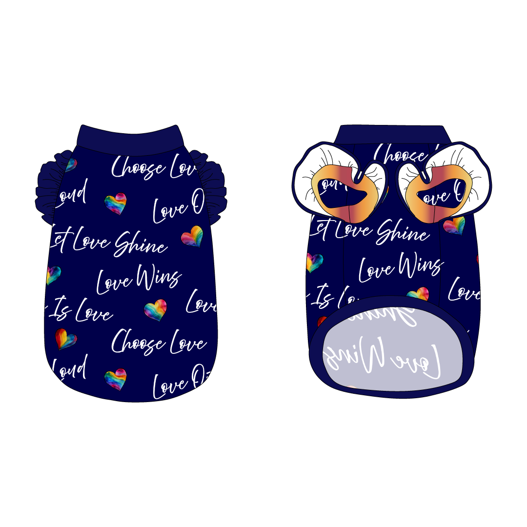 Love In Color - Love Out Loud - La Petite Shimmy Tank