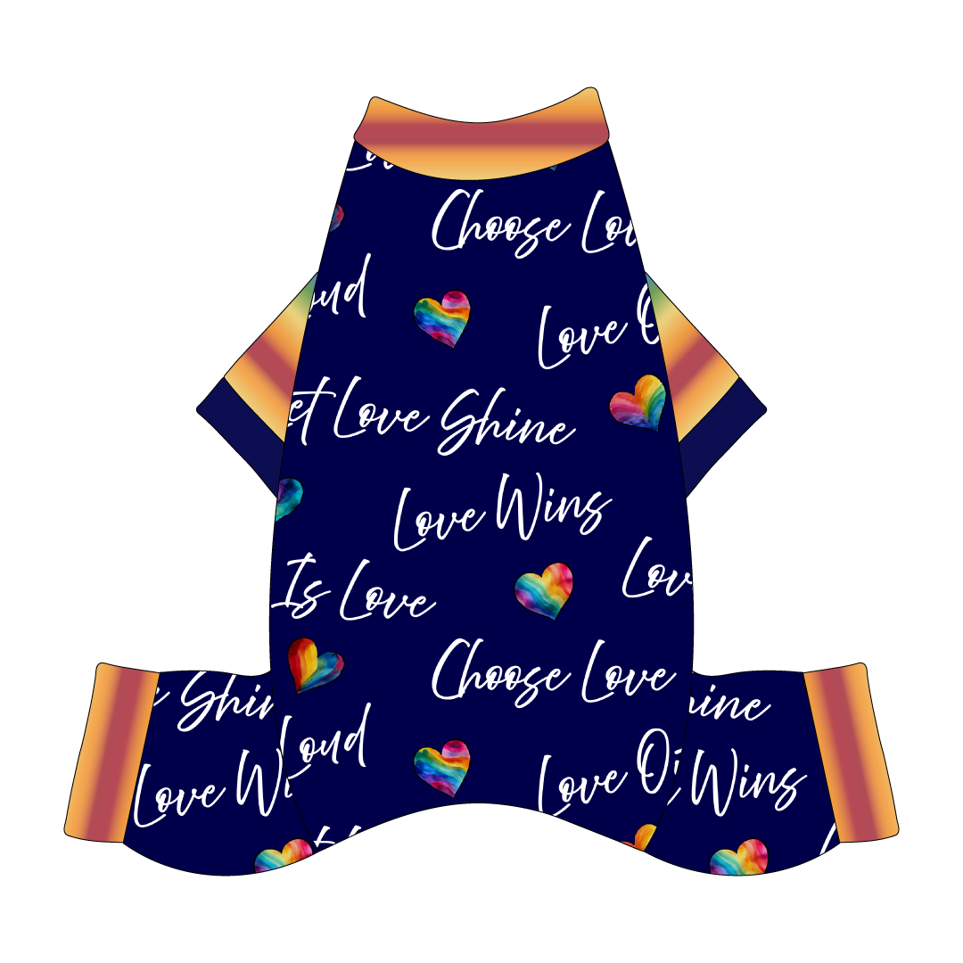 Love In Color - Love Out Loud - Mon Ami Jammies