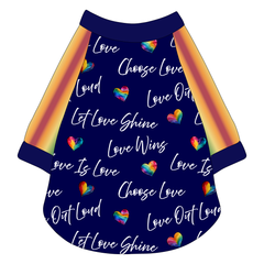 Love In Color - Love Out Loud - The Raglan Jersey