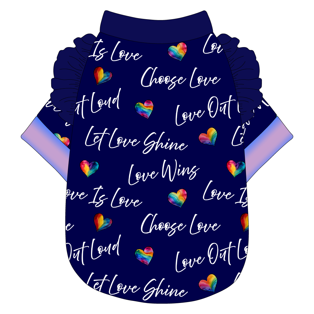 Love In Color - Love Out Loud - The Sylvie Tee