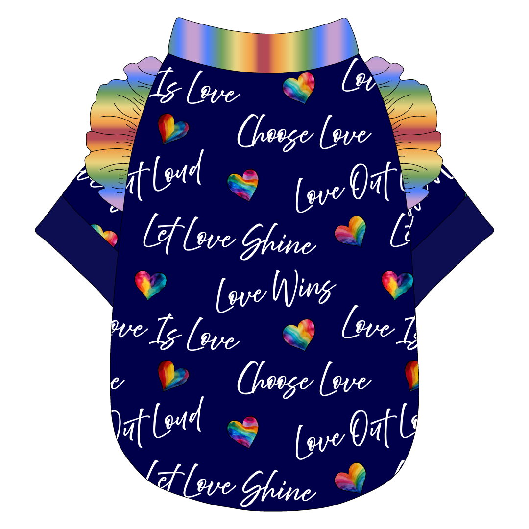 Love In Color - Love Out Loud - The Sylvie Tee