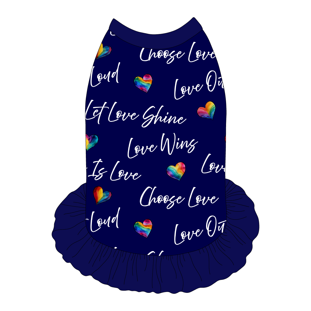 Love In Color - Love Out Loud - The Tank With Skirt