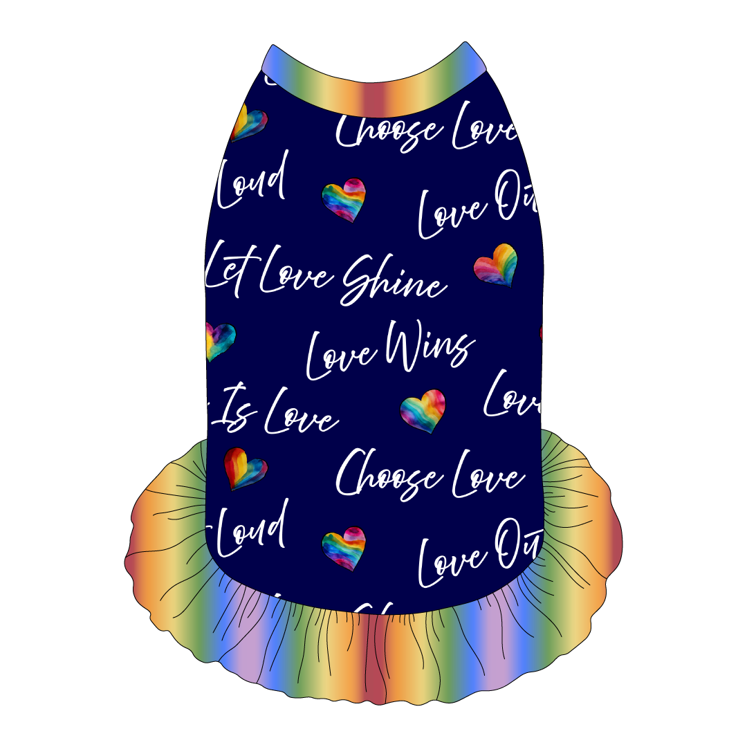 Love In Color - Love Out Loud - The Tank With Skirt