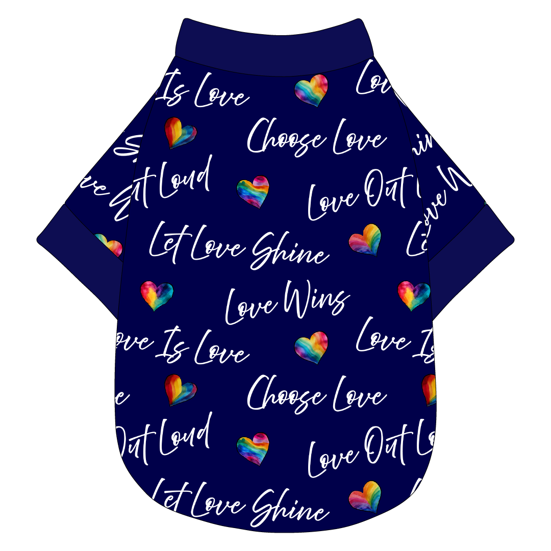 Love In Color - Love Out Loud - The Basic Tee