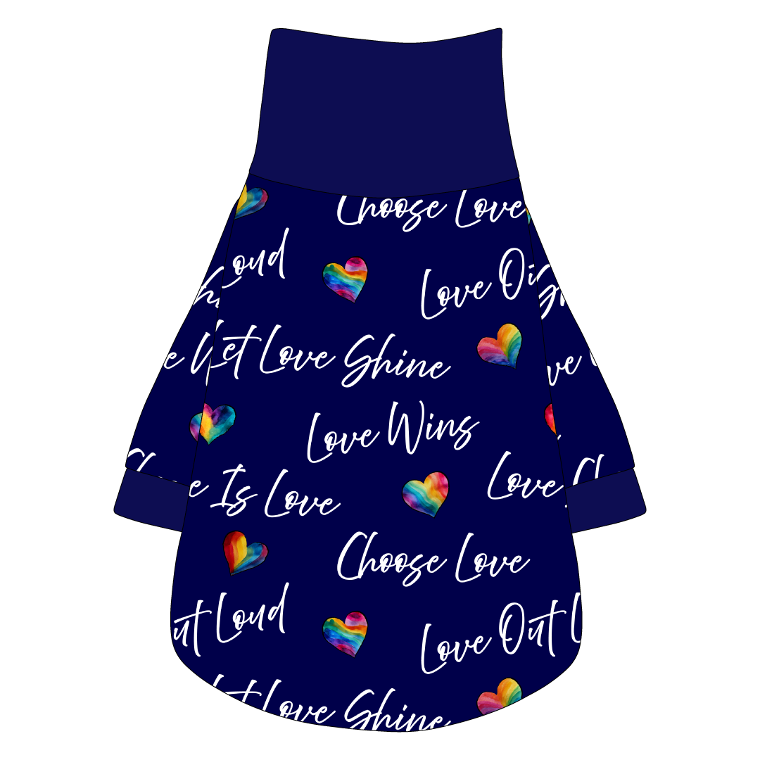 Love In Color - Love Out Loud - The Turtleneck Tee