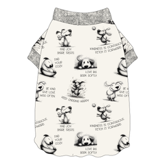 Love, Illustrated - Flutter Waist Tee