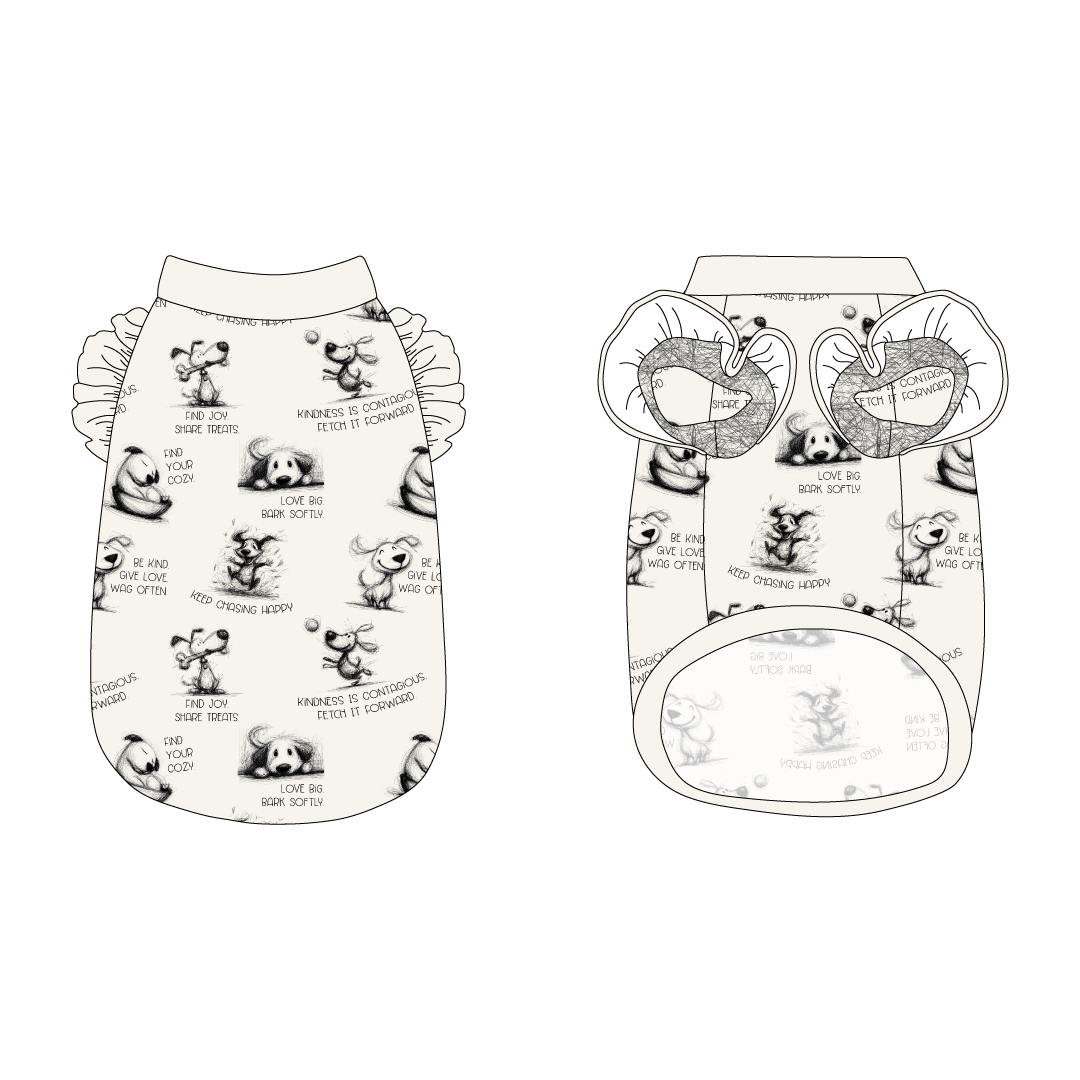 Love, Illustrated - La Petite Shimmy Tank