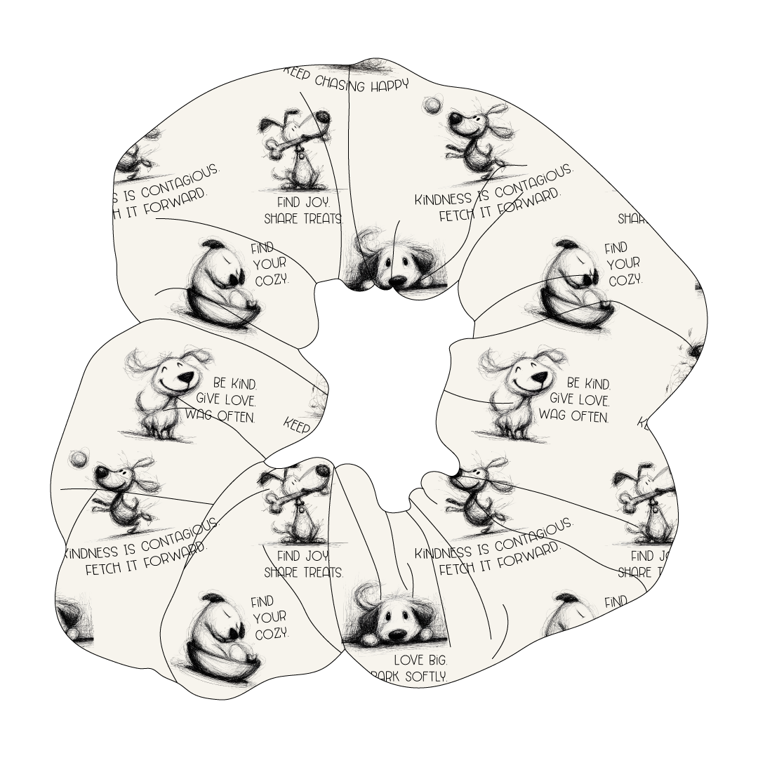 Love, Illustrated - The Scrunchie