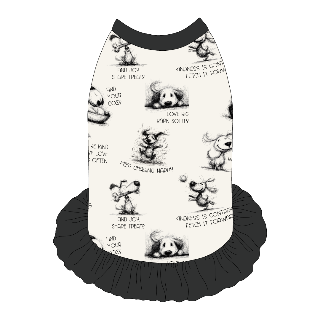 Love, Illustrated - The Tank With Skirt