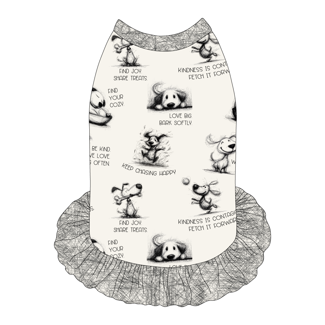 Love, Illustrated - The Tank With Skirt