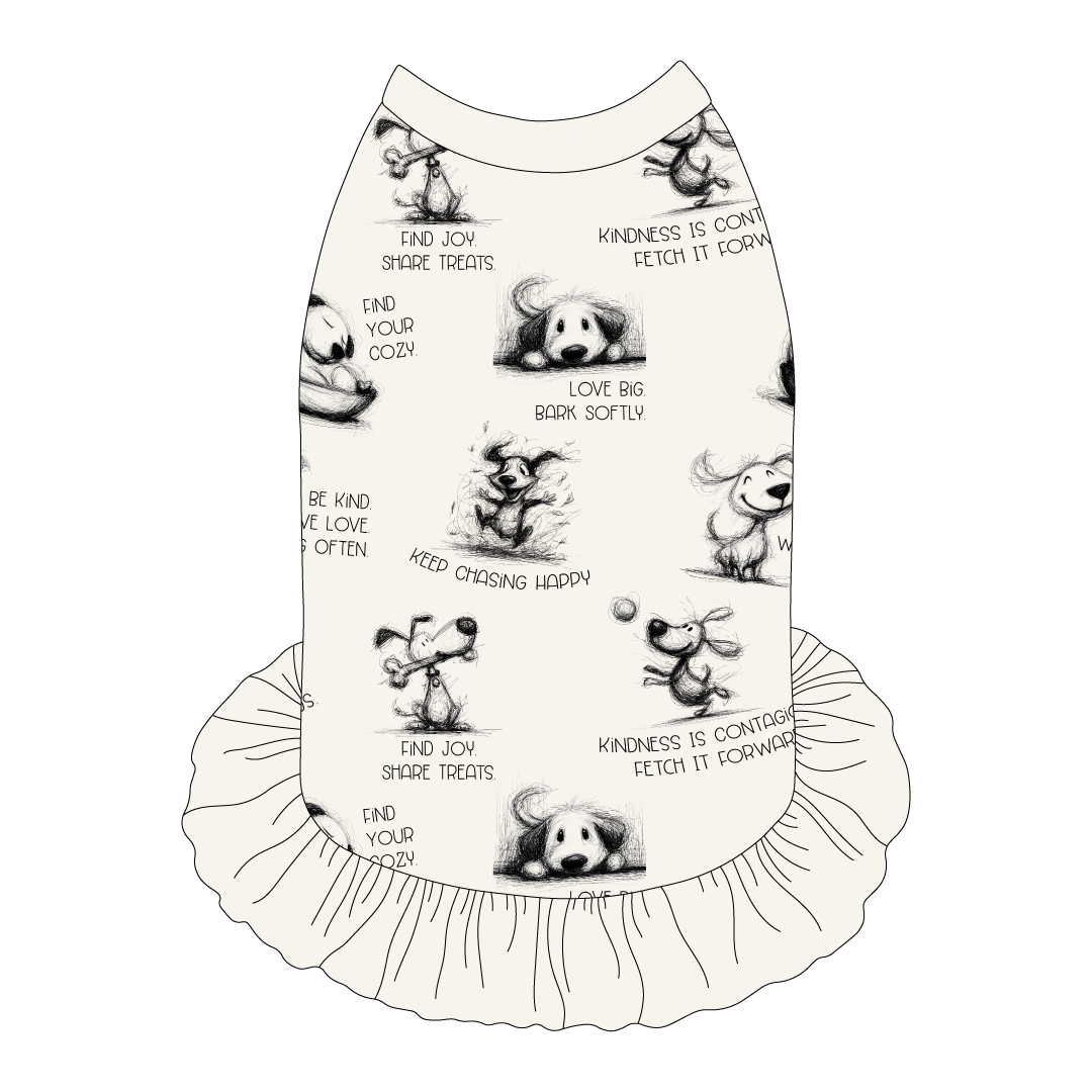 Love, Illustrated - The Tank With Skirt