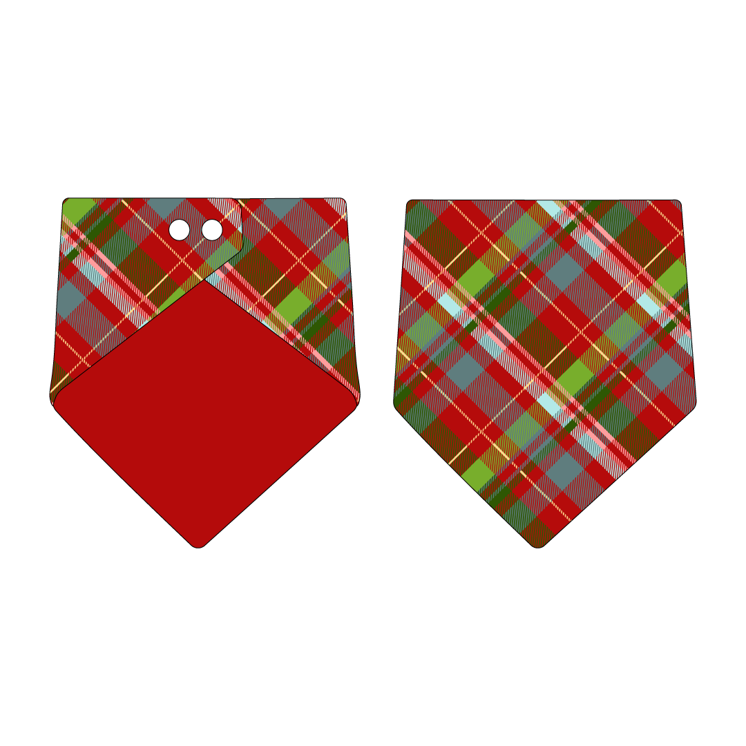 Holiday Cheer - Merry Tartan - The Bandana