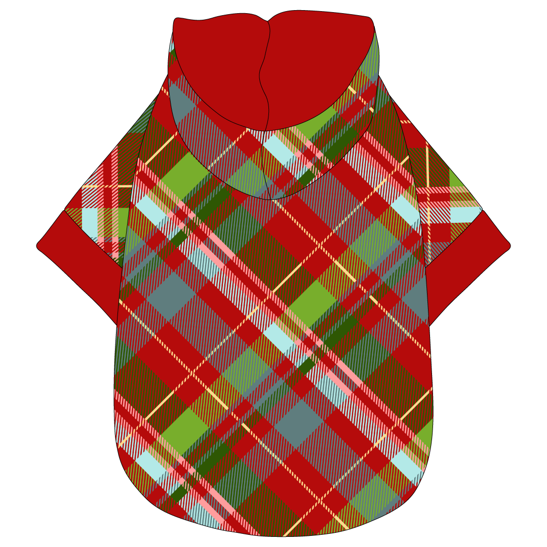 Holiday Cheer - Merry Tartan - The Hoodie