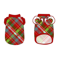 Holiday Cheer - Merry Tartan - La Petite Shimmy Tank