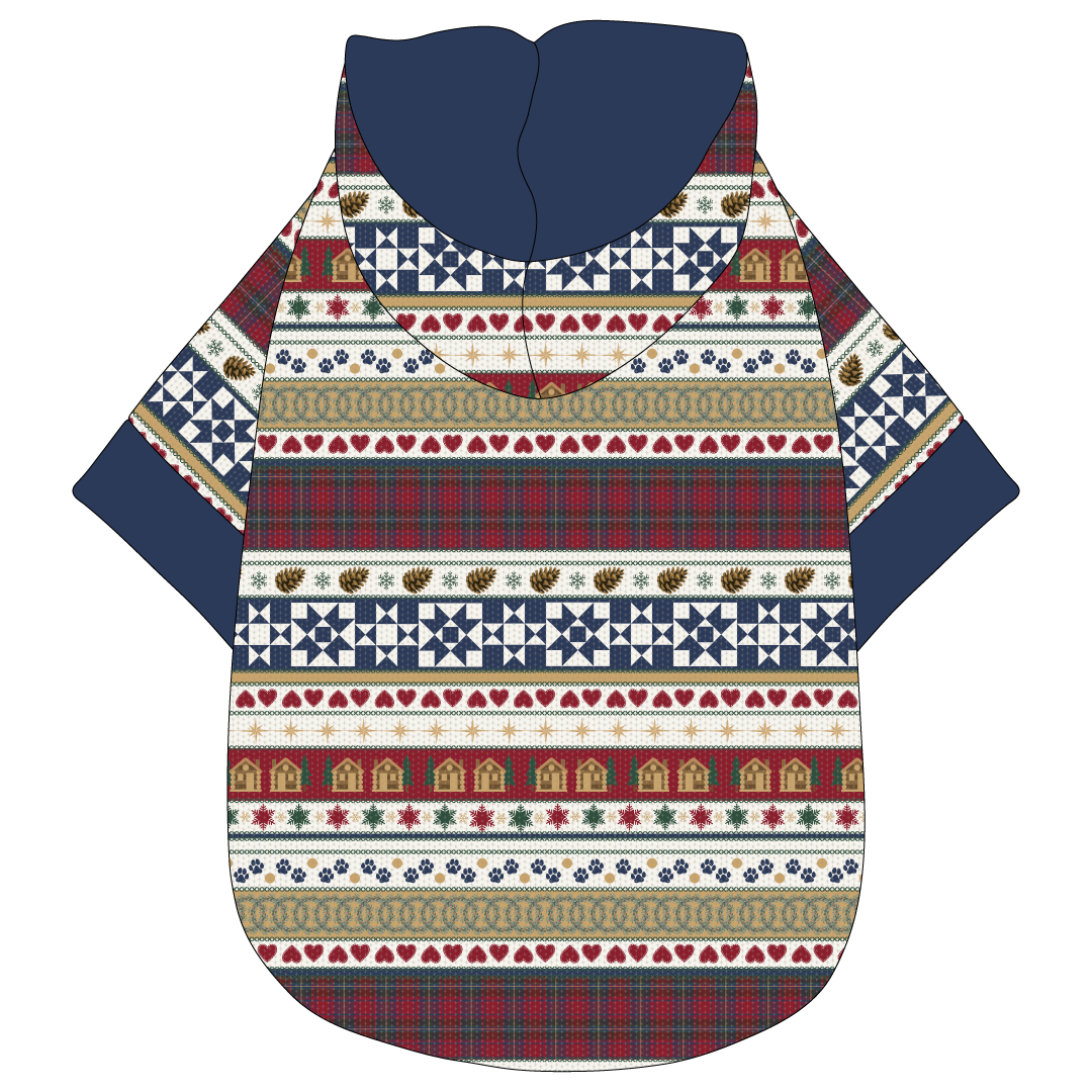 Stitched In Snow - Mistletoe Cabin - The Hoodie