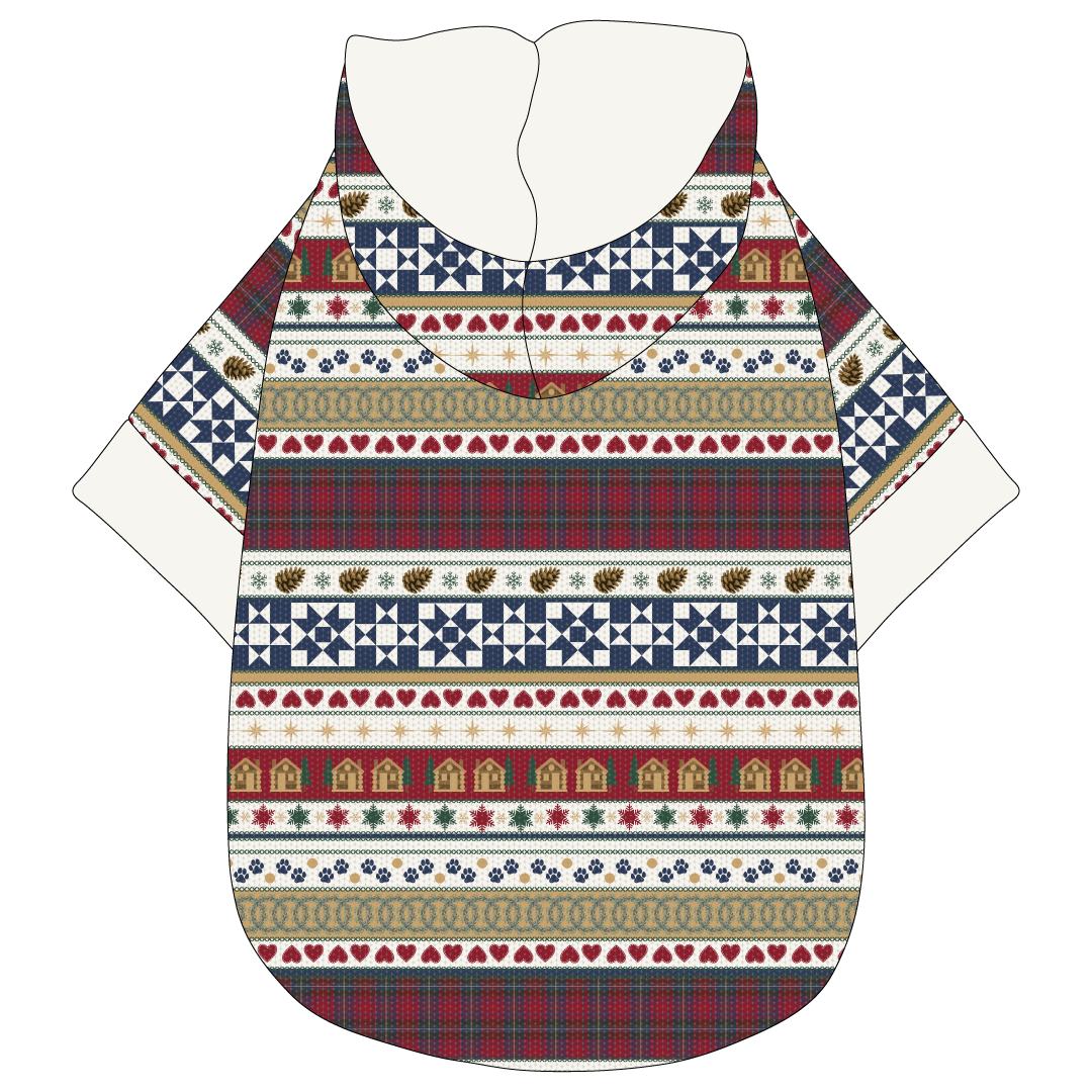 Stitched In Snow - Mistletoe Cabin - The Hoodie