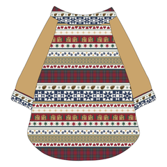 Stitched In Snow - Mistletoe Cabin - The Raglan Jersey