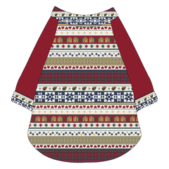 Stitched In Snow - Mistletoe Cabin - The Raglan Jersey