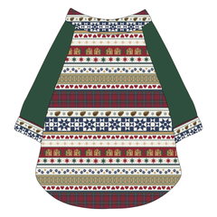 Stitched In Snow - Mistletoe Cabin - The Raglan Jersey