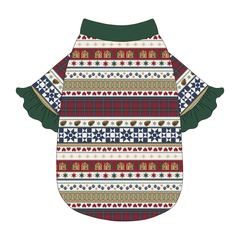 Stitched In Snow - Mistletoe Cabin - The Shimmy Edge Tee