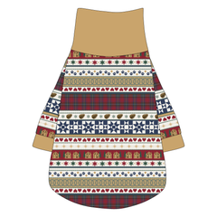 Stitched In Snow - Mistletoe Cabin - The Turtleneck Tee