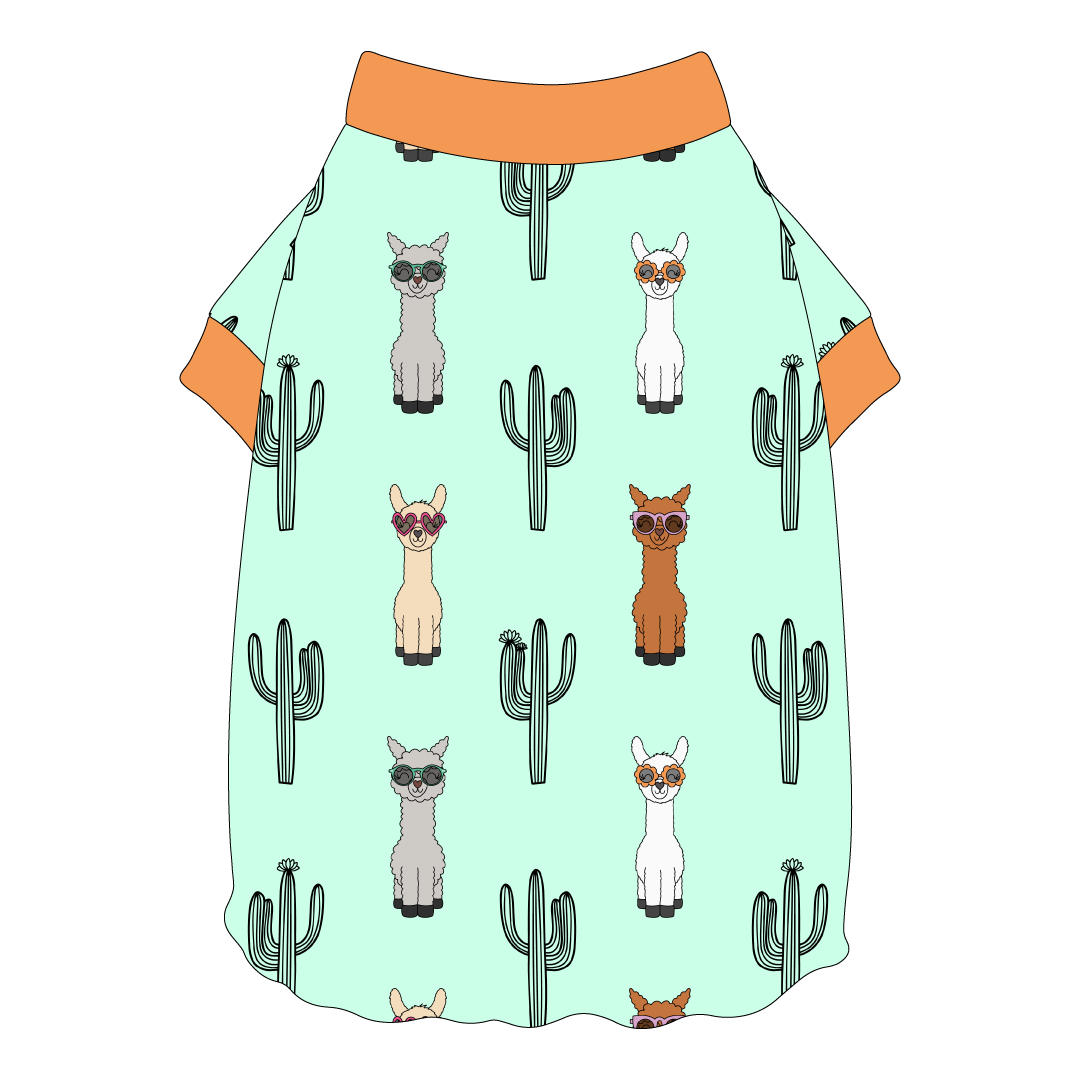 No Prob-Llama - Flutter Waist Tee