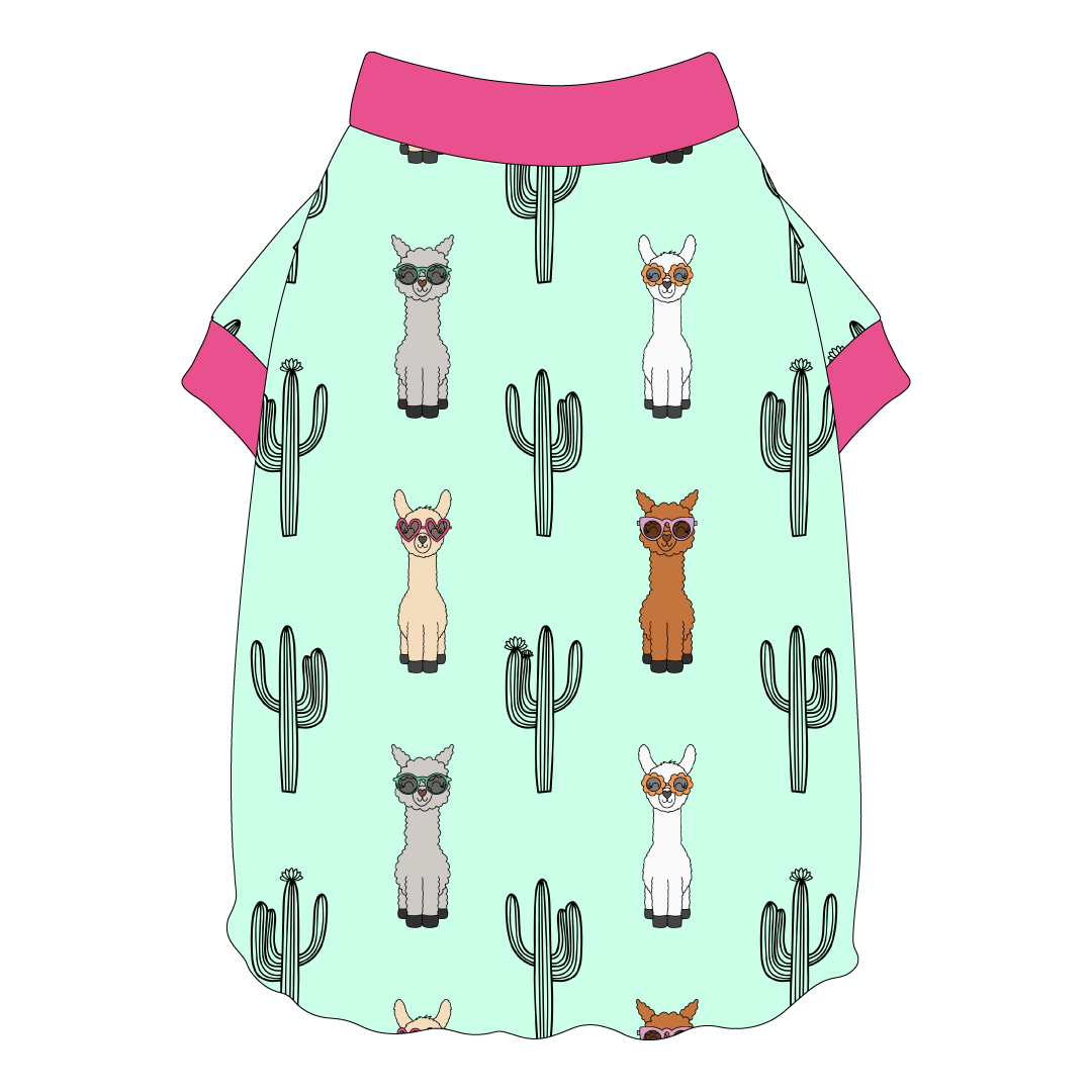 No Prob-Llama - Flutter Waist Tee