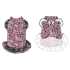 Ooh La Lace - Ooh La Lace - La Petite Shimmy Dress With Double Skirt