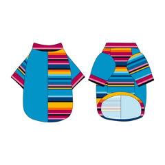 La Vida Flora - Paseo Stripe - The 2N1 Tee
