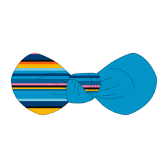 La Vida Flora - Paseo Stripe - The Knot Bow