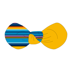 La Vida Flora - Paseo Stripe - The Knot Bow