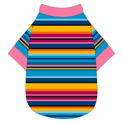 La Vida Flora - Paseo Stripe - The Basic Tee