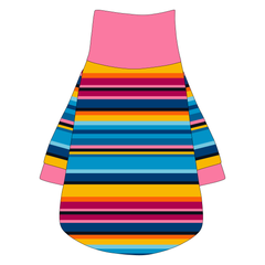 La Vida Flora - Paseo Stripe - The Turtleneck Tee