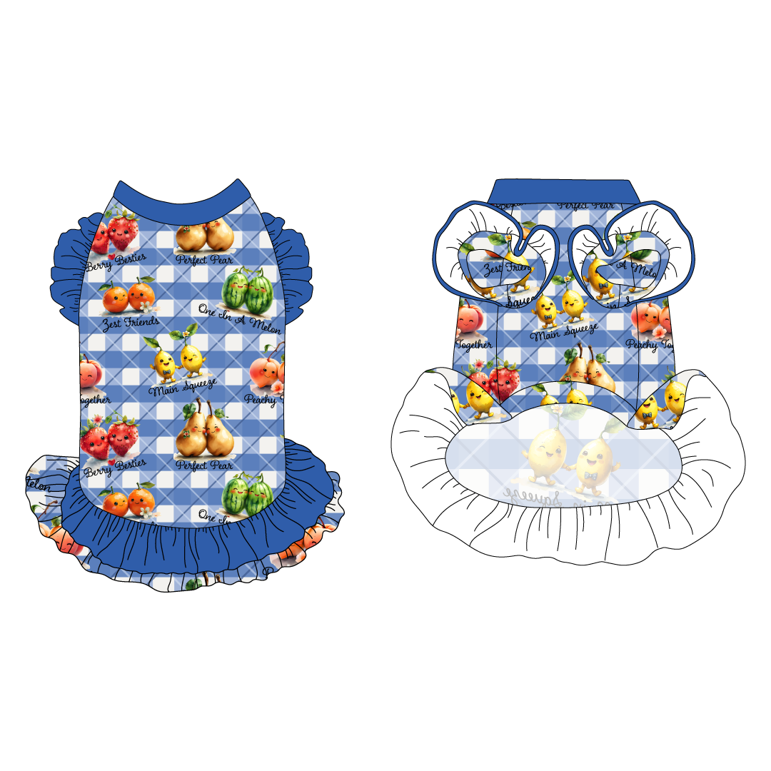 Picked For Each Other - La Petite Shimmy Dress With Double Skirt
