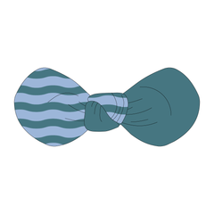 Poolside Pops - Poolside Waves - The Knot Bow