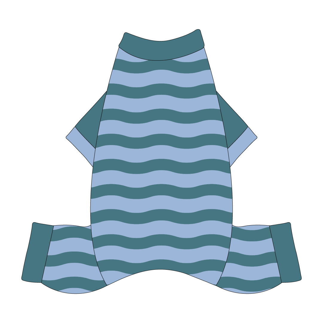 Poolside Pops - Poolside Waves - Mon Ami Jammies