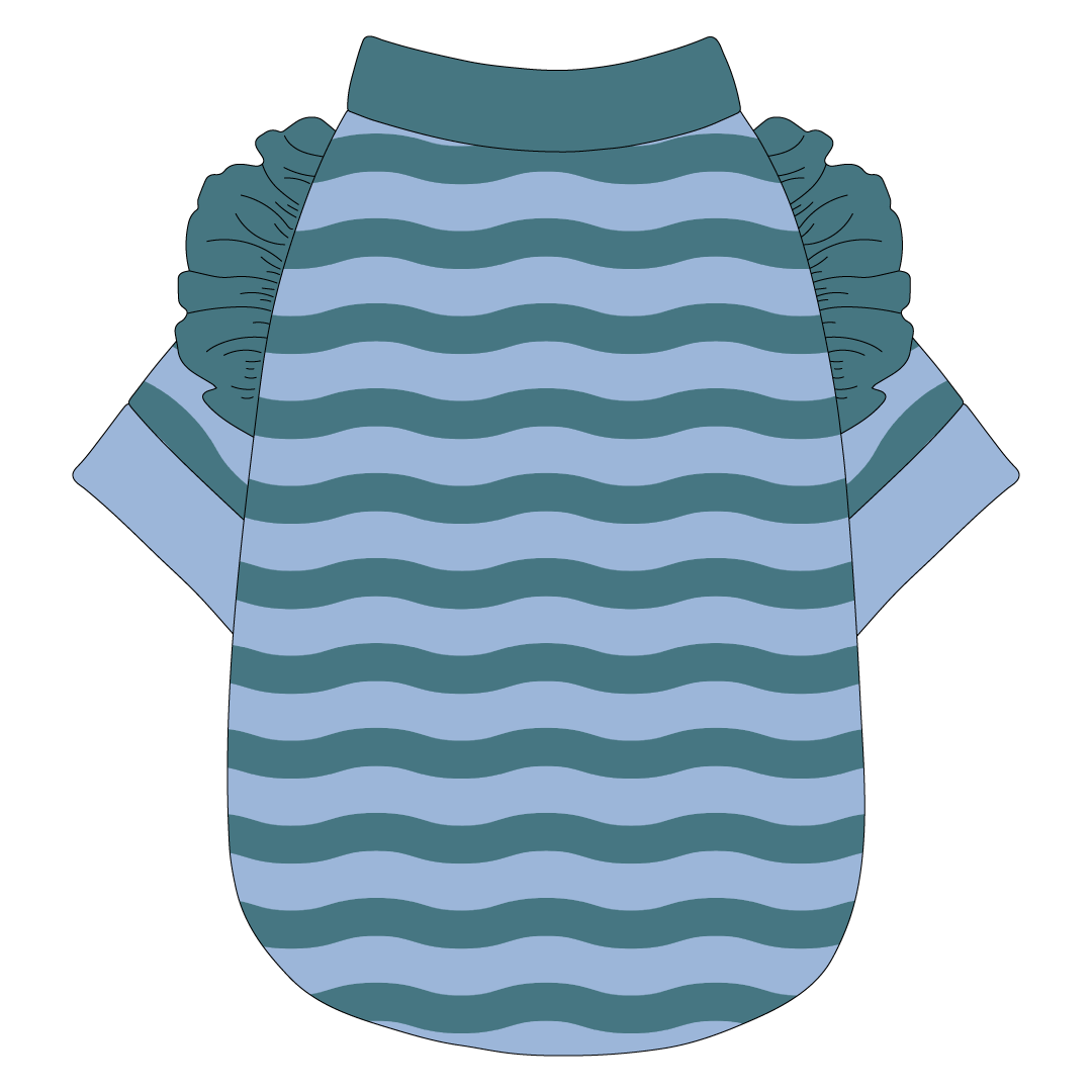 Poolside Pops - Poolside Waves - The Sylvie Tee