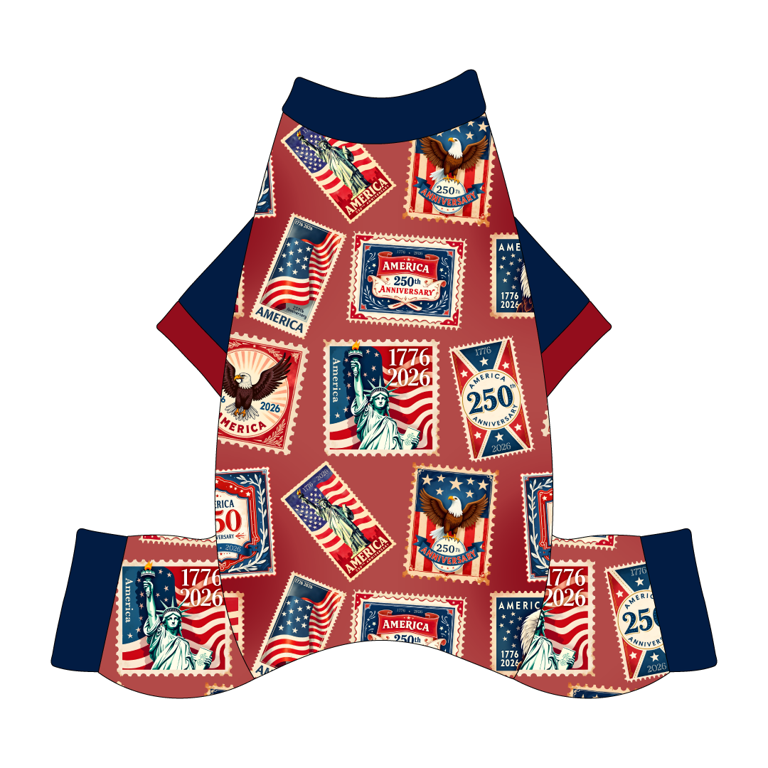 Postmarked 1776 - Mon Ami Jammies