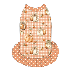 Pumpkin Picnic - The Tank With Skirt