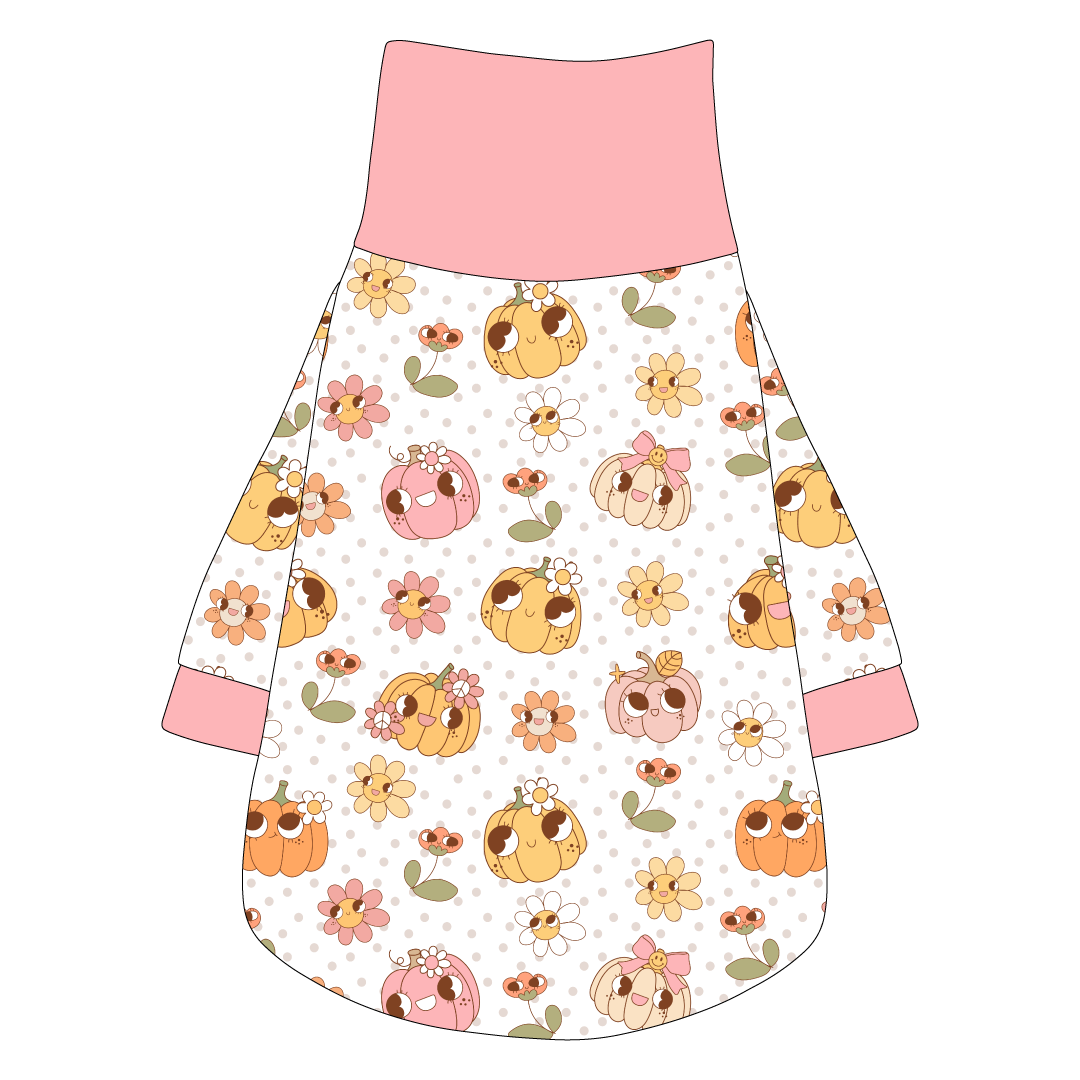 Pumpkins And Petals - The Turtleneck Tee