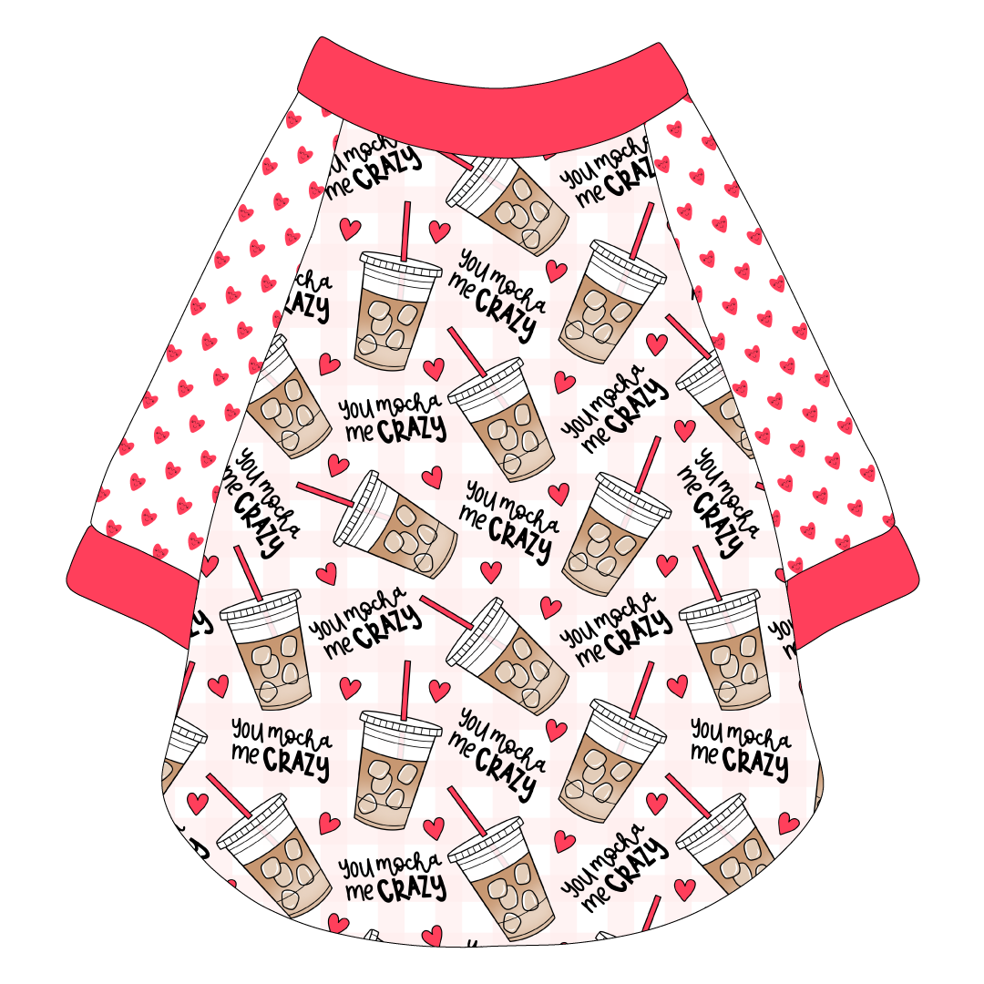 I Love You A Brunch - You Mocha Me Crazy - The Raglan Jersey