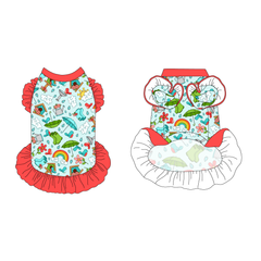 Rainy Day Delight - La Petite Shimmy Dress