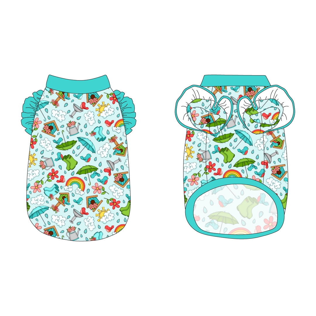 Rainy Day Delight - La Petite Shimmy Tank