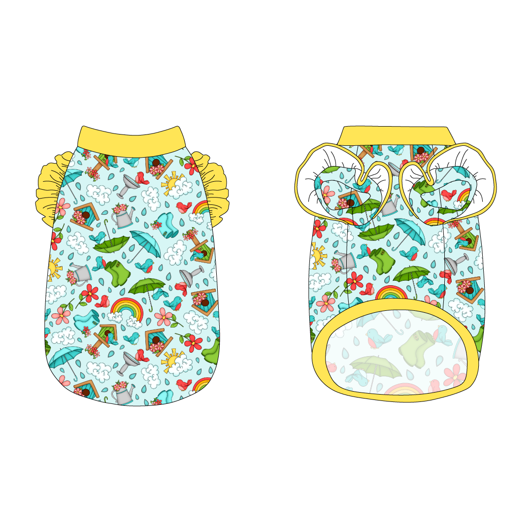 Rainy Day Delight - La Petite Shimmy Tank